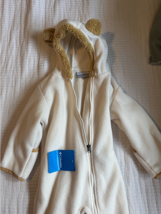 Columbia Other - Columbia Baby Bear Bunting | Fleece Hooded Bunting